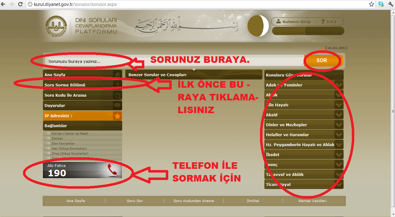 ayetel kürsi işleri başkanlığı